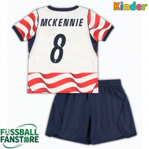 Vereinigte Staaten Weston McKennie #8 Replik Heimtrikot Kinder WM 2026 Kurzarm (+ Kurze Hosen)